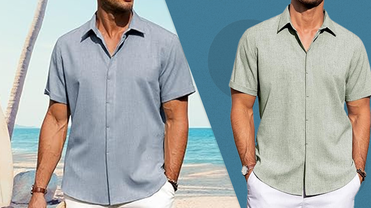 This 'Sleek' Linen T-Shirt Is Just $19 Right Now