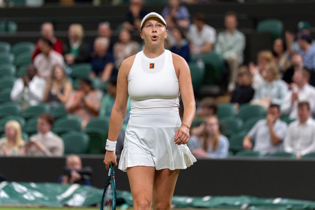 Amanda Anisimova 39 s Boyfriend Tyler - Day Seven The Championships Wimbledon 2025 