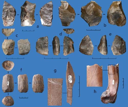 Archaeologists Date Cache of 35 Wooden Tools Found in China