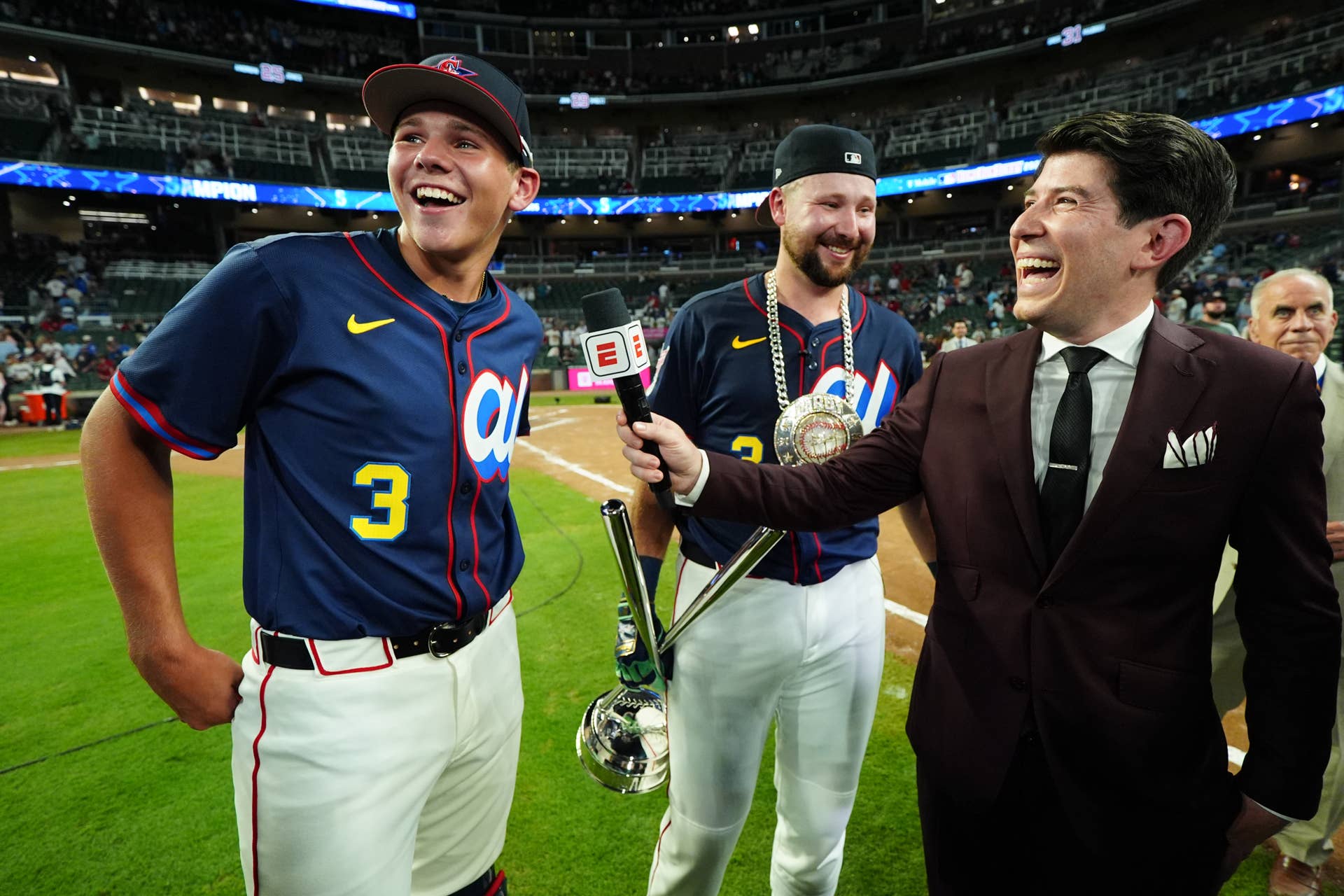 Cal Raleigh's Little Brother, Todd Jr., Steals the Show at MLB Home Run ...