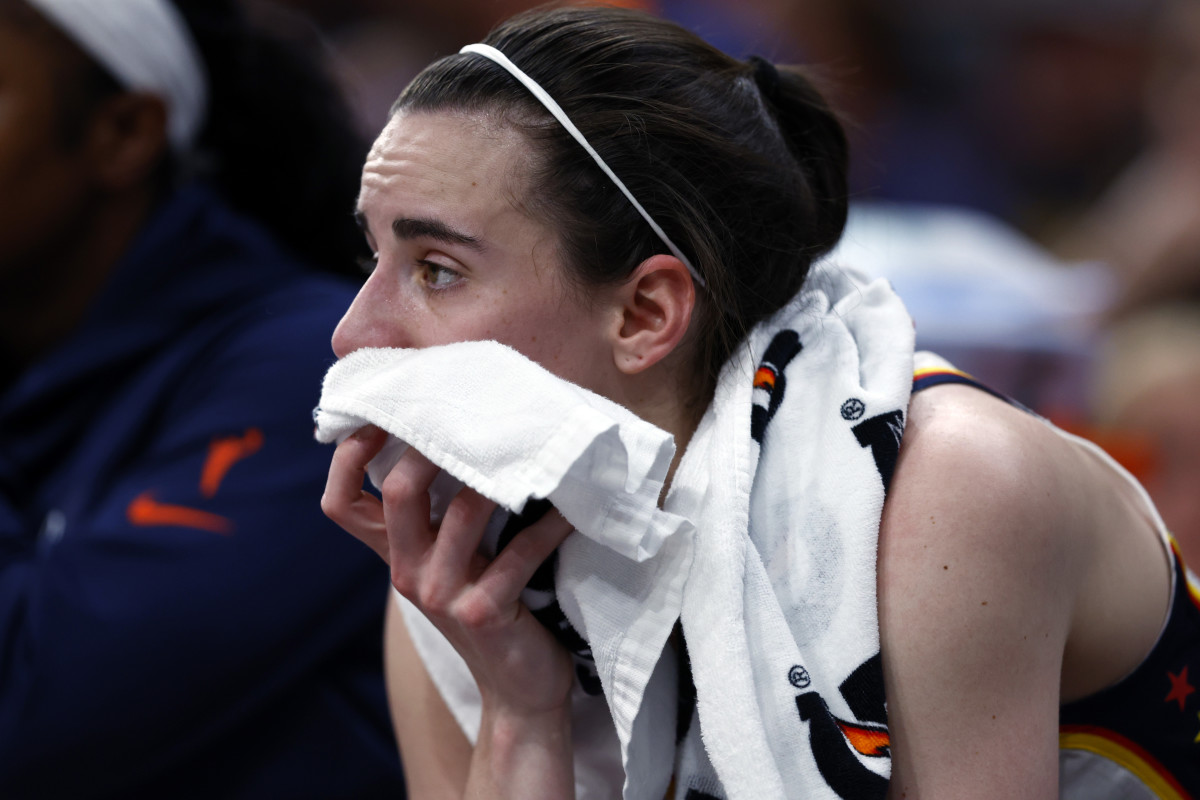 Caitlin Clark Visibly Emotional After Leaving Game With Another Injury