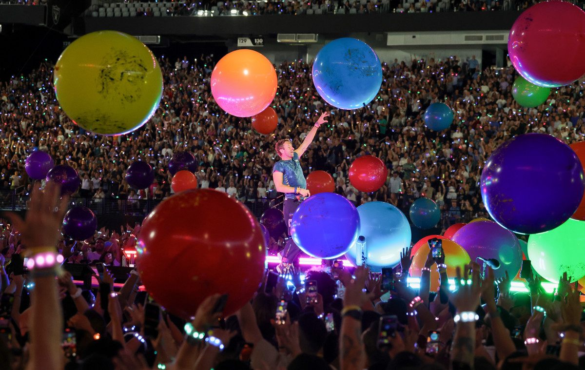 A Coldplay concert.