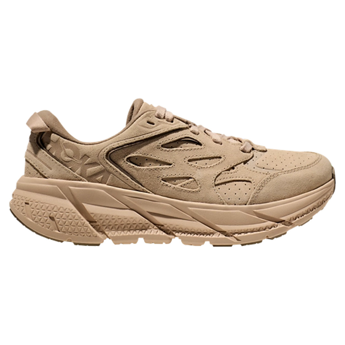 靴 HOKA CLIFTON L SUEDE Hoka Clifton L Suede - Limestone/Limestone – Standard & Strange