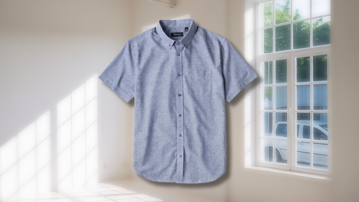 シャツ WACKY WILLY Linen blend overfit short sleeve shirt Wacky Willy Shirt | Modalova