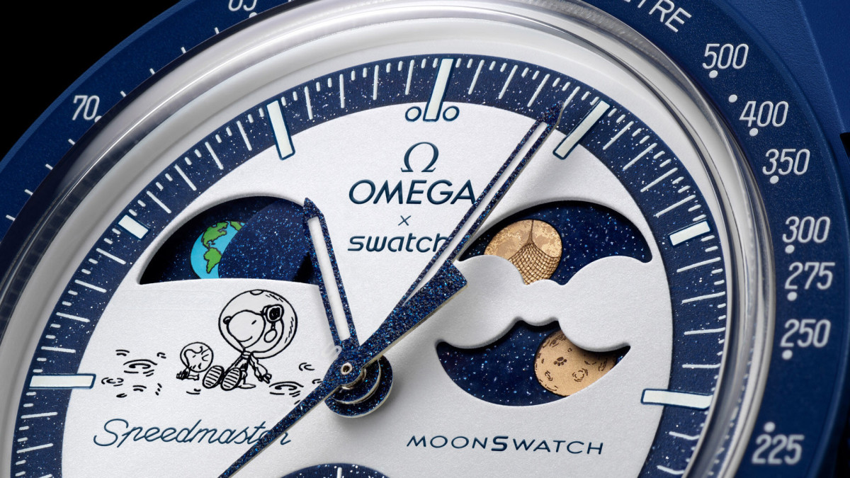 モッキー様　Snoopy x OMEGA x Swatch Snoopy and Woodstock Return For OMEGA × Swatch's New MoonSwatch