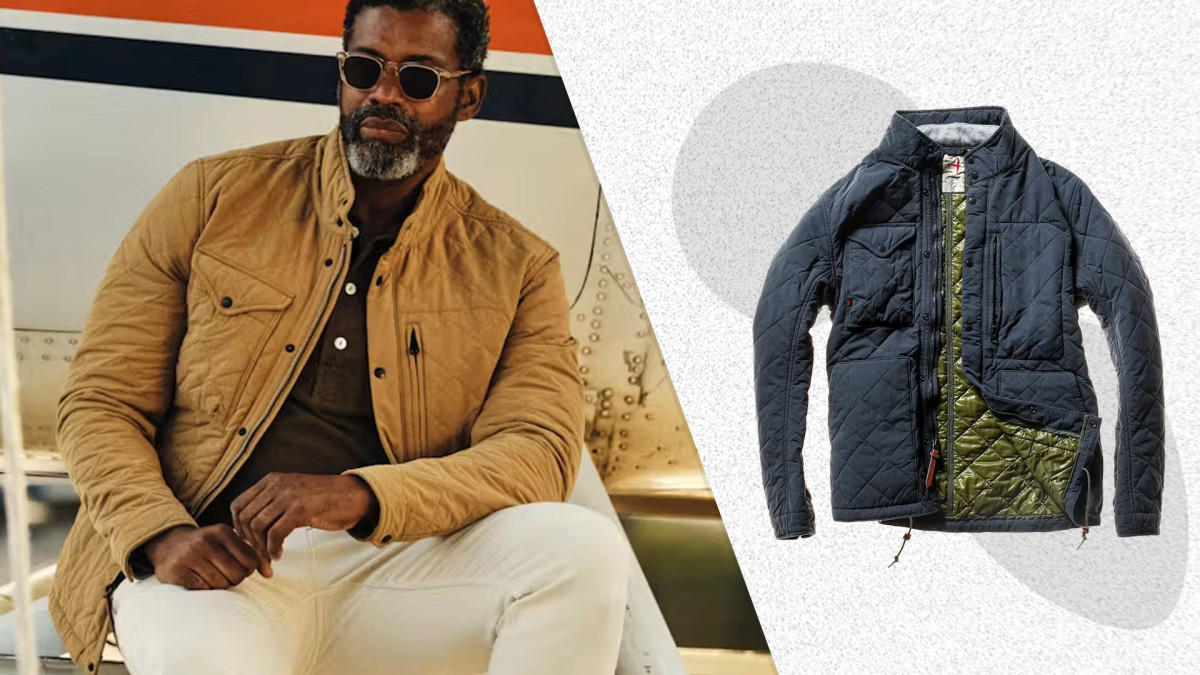 Leather tanker jacket shop