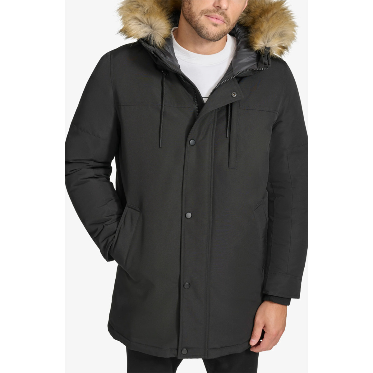 Calvin Klein s Faux Fur Parka Is 71 Off at Nordstrom Rack Men s Journal