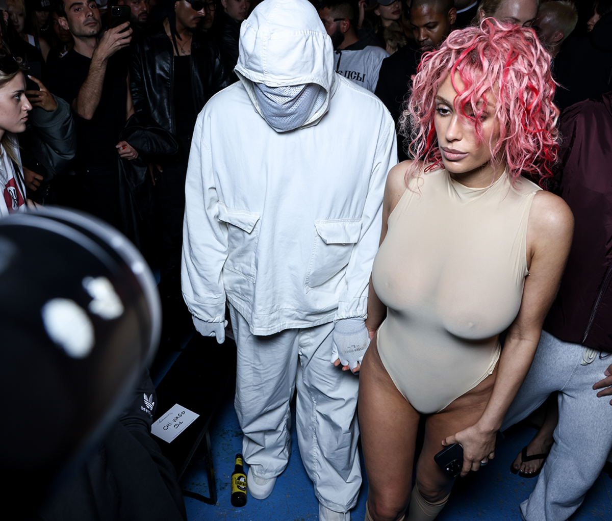 Kanye West and wife Bianca Censori
