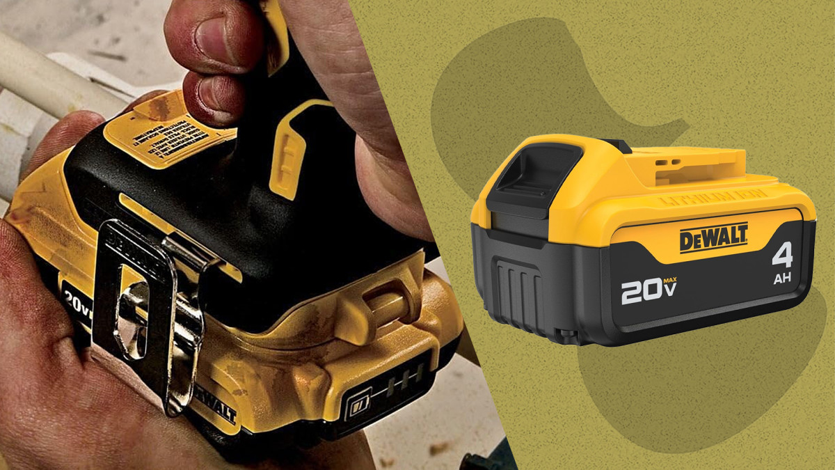 DeWalt 20V Max Batteries Are 70 Off on Amazon Right Now Men s Journal