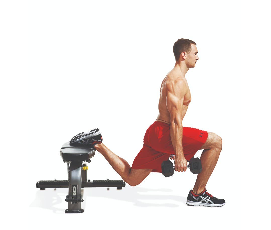 Dumbbell Bulgarian Split Squat Bulgarian Split Squat Tip:, Only Do 1 2
