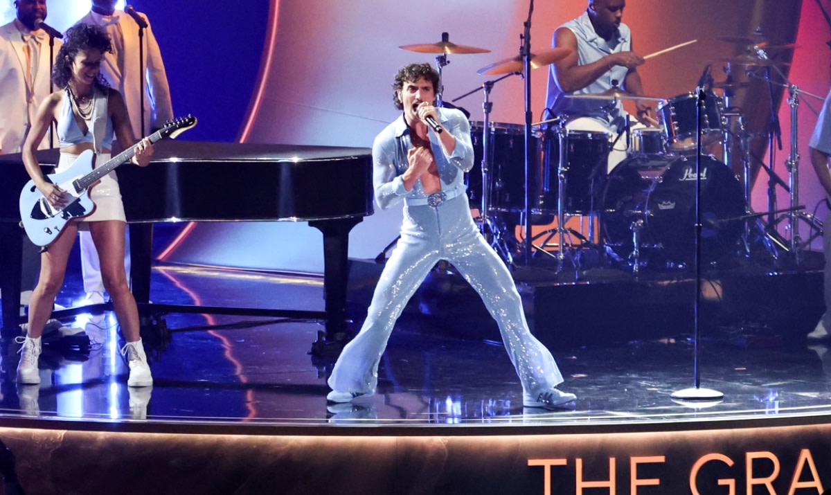 Benson Boone Clarifies Why He Grabbed Crotch During Grammys Performance Men
