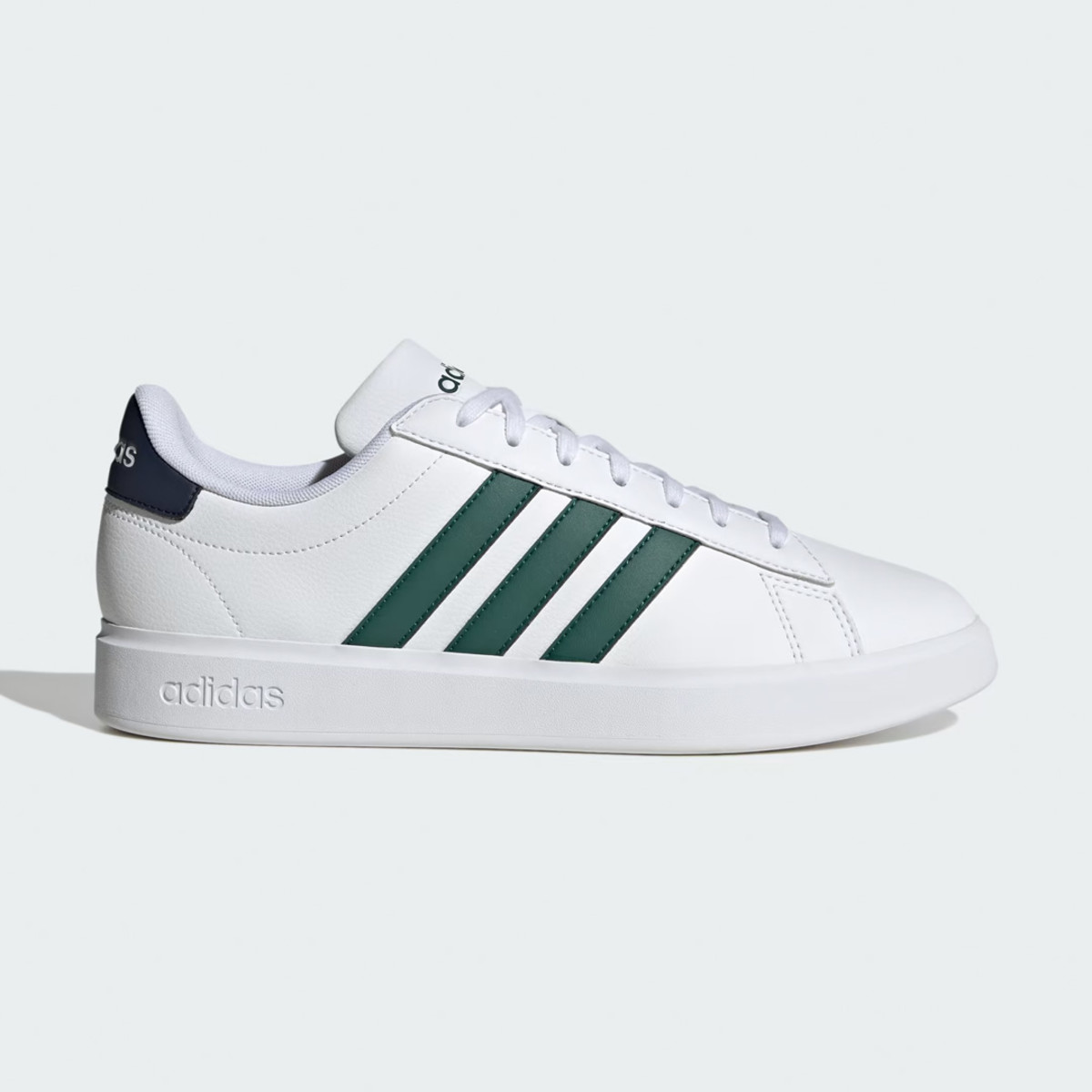【関税込み】New Court Sneaker in White/Black/Green Leather Adidas Is Selling These Popular $70 Sneakers for Just $32