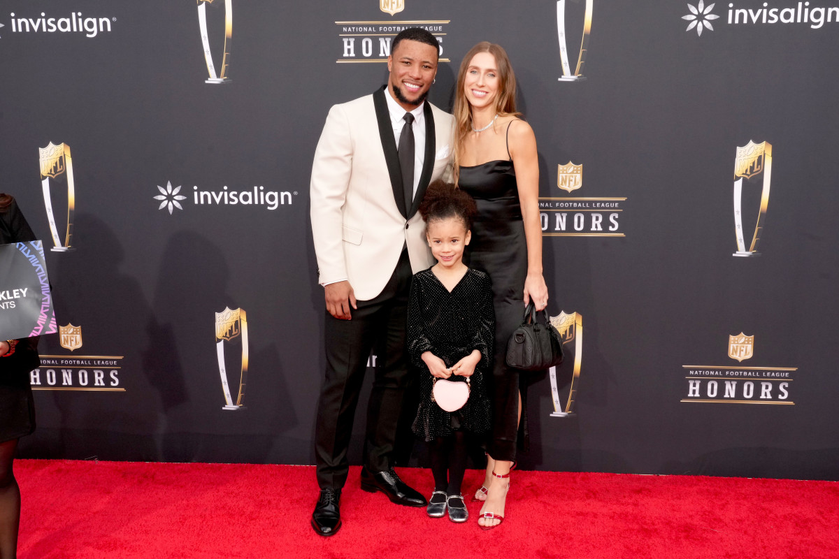Saquon Barkley's Future Wife Reacts to His Historic News