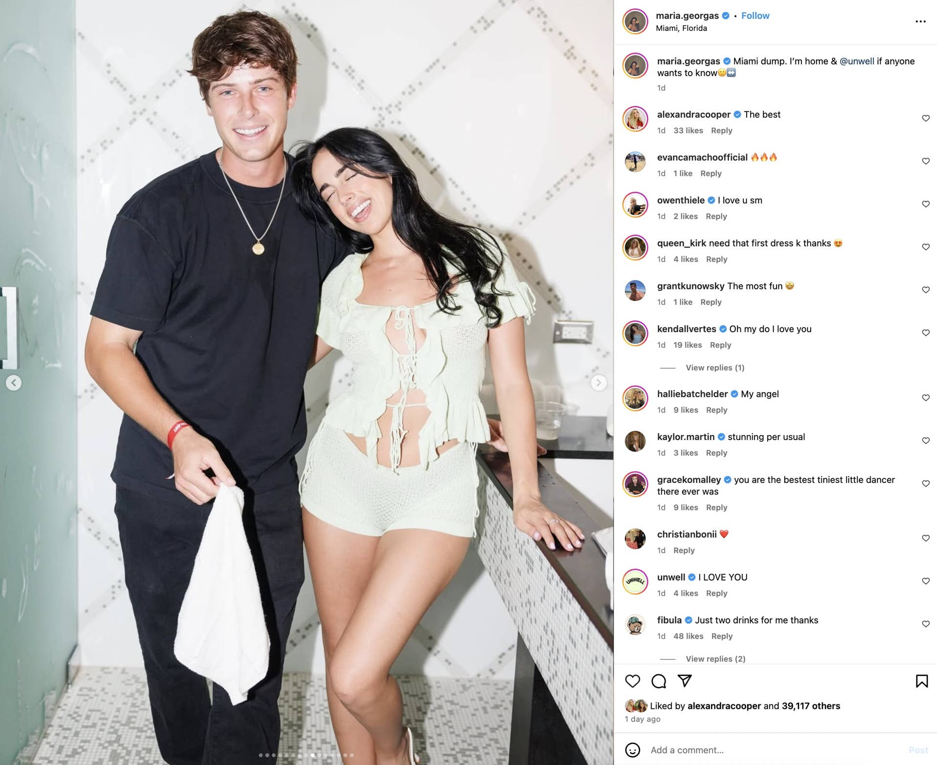 'The Bachelor' Star Maria Turns Heads In See Through Top