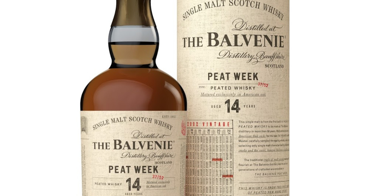 Balvenie Gets Smoky With New 14-Year-Old Peated Malt Scotch