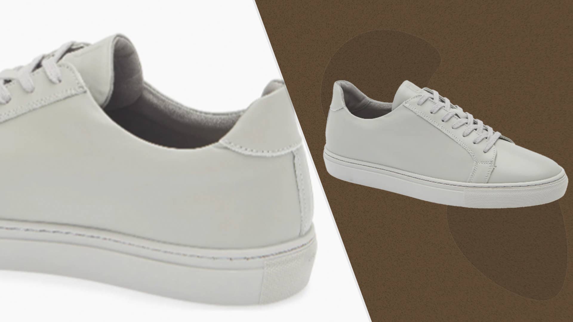 Bruno Magli Daniel Low Top Sneaker (Men) Size 9.5 Bruno Magli Daniel MB4DANBO Mens Brown Leather Lifestyle  main image 3