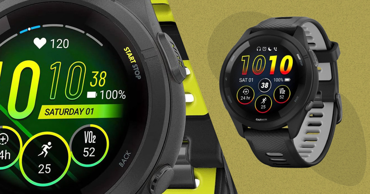 Garmin's Forerunner 265 Smartwatch Is $100 Off on Amazon