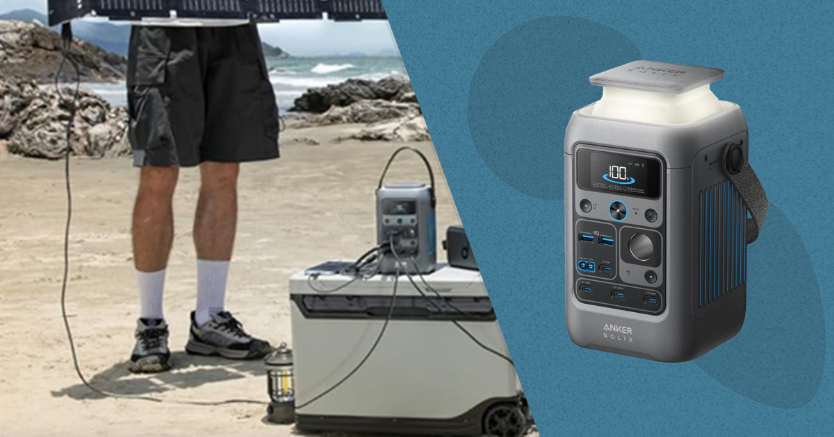 新品/AnkerSolix C300 PortablePower Station Anker SOLIX C300 DC Power Bank Station, Outdoor 288Wh