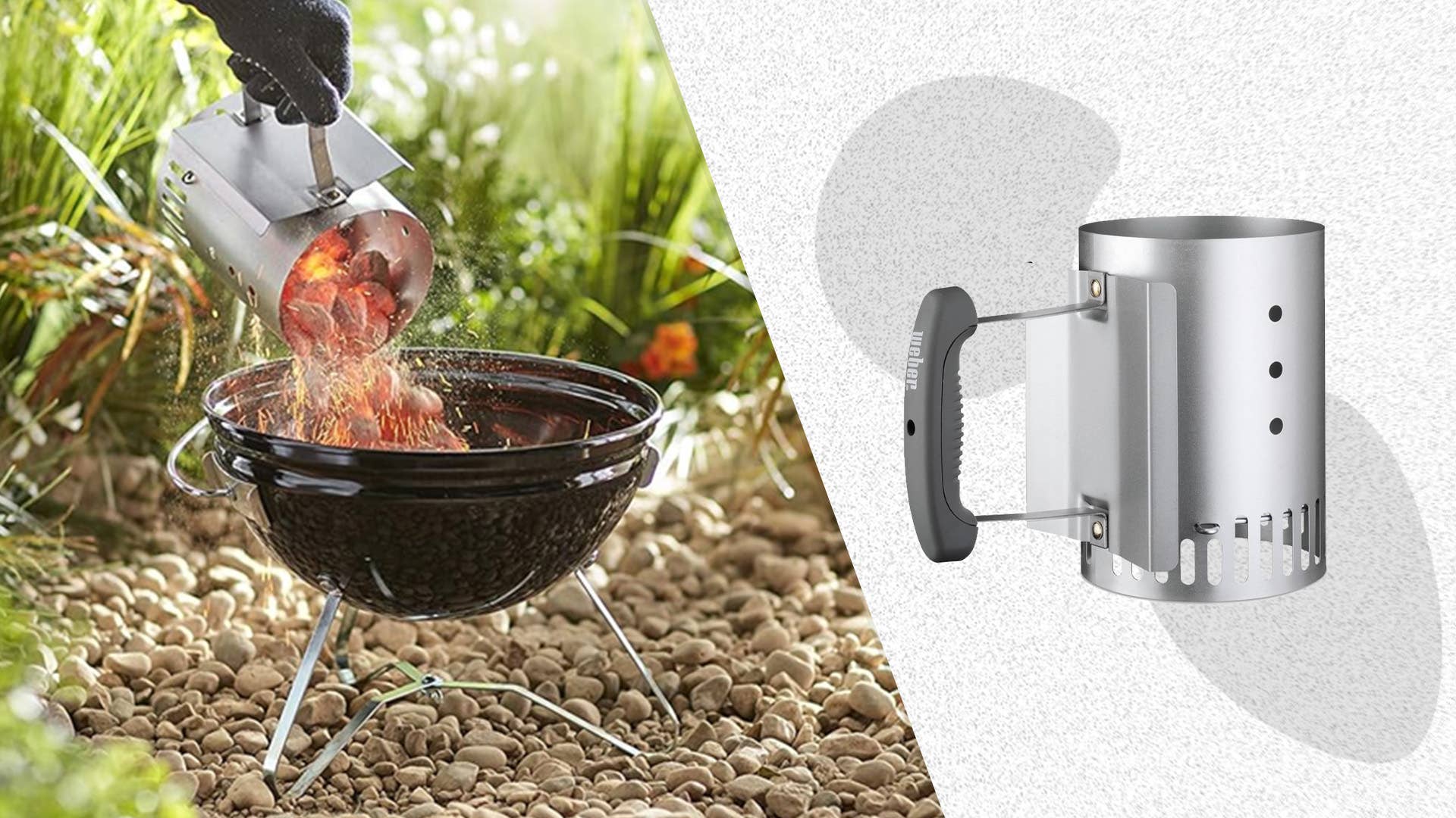 Weber’s Compact Chimney Starter Is on Sale for $13 on Amazon - Men's ...