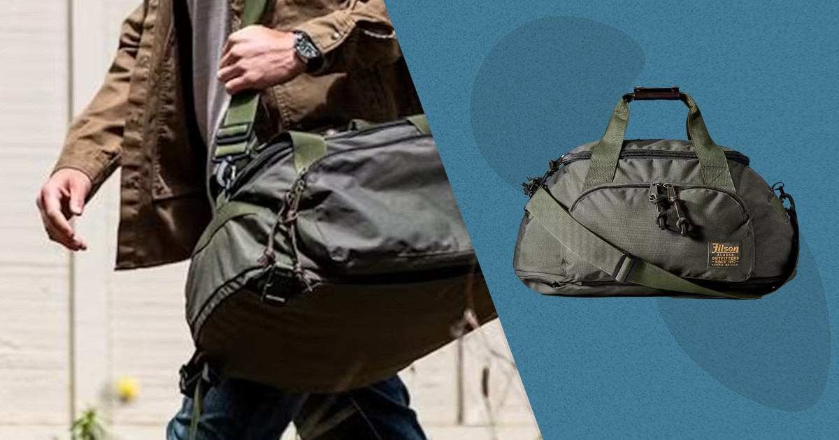 Filson's Duffel Bag-Backpack Hybrid Is a Very Rare 25% Off