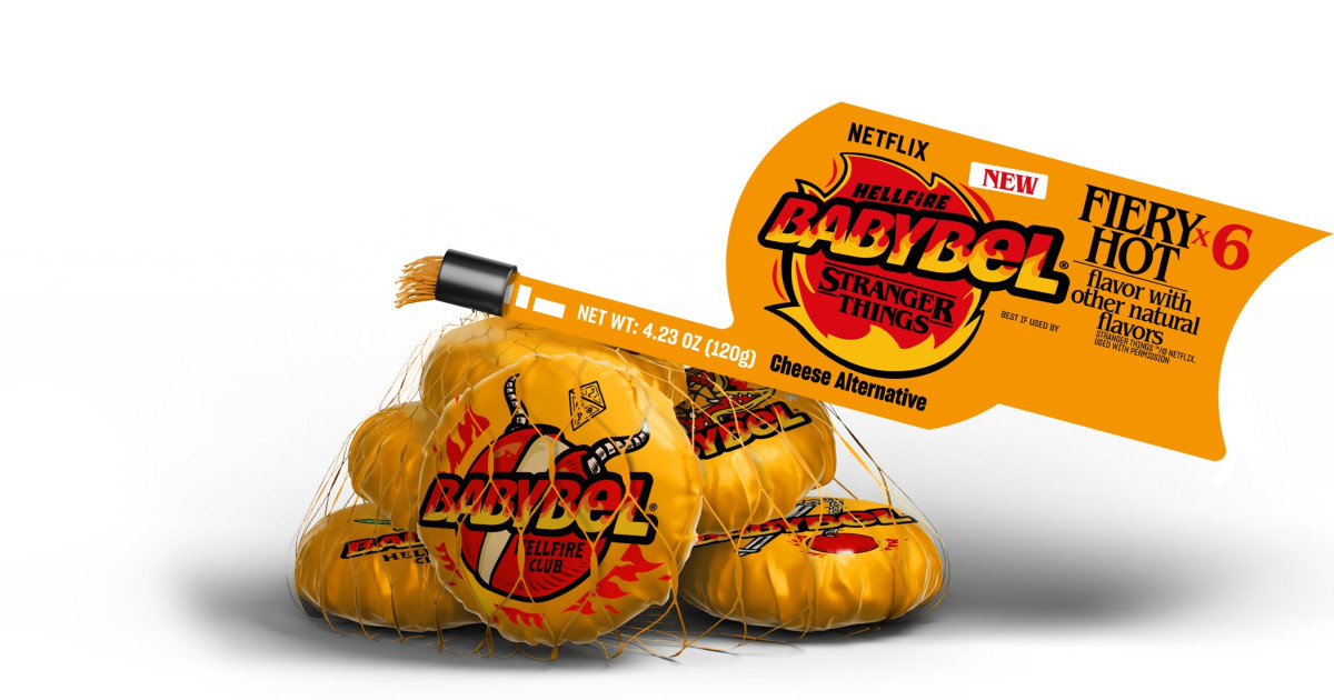 Babybel Hellfire Vegan Cheese Stranger Things