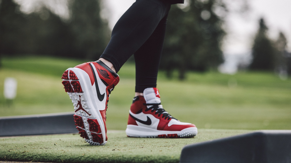 シューズ(男性用) Nike Air Jordan 1 High Golf Eastside Golf x Air Jordan 1 High: Golf Collab | CrepProtect