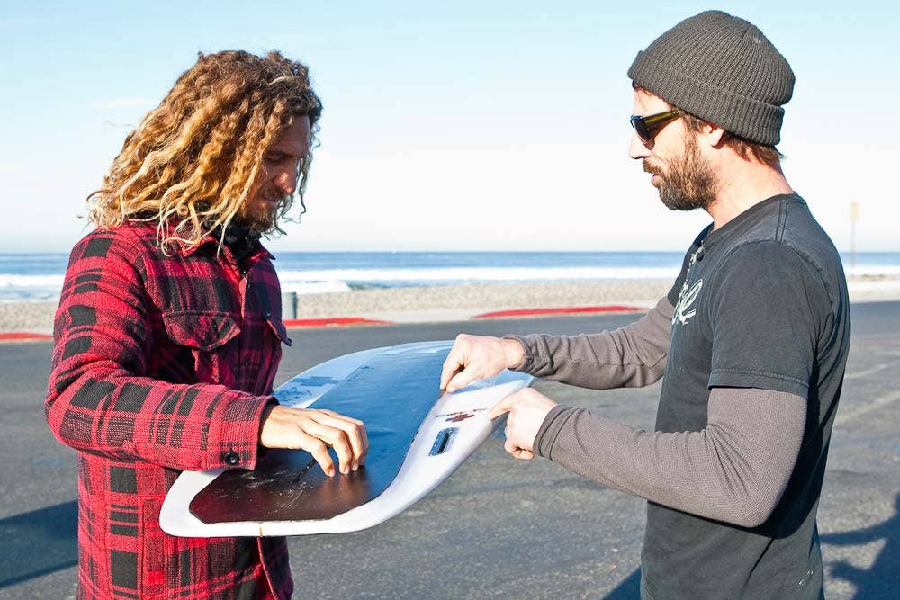 Rob Machado Shreds A Surfboard/Snowboard Hybrid - Men's Journal