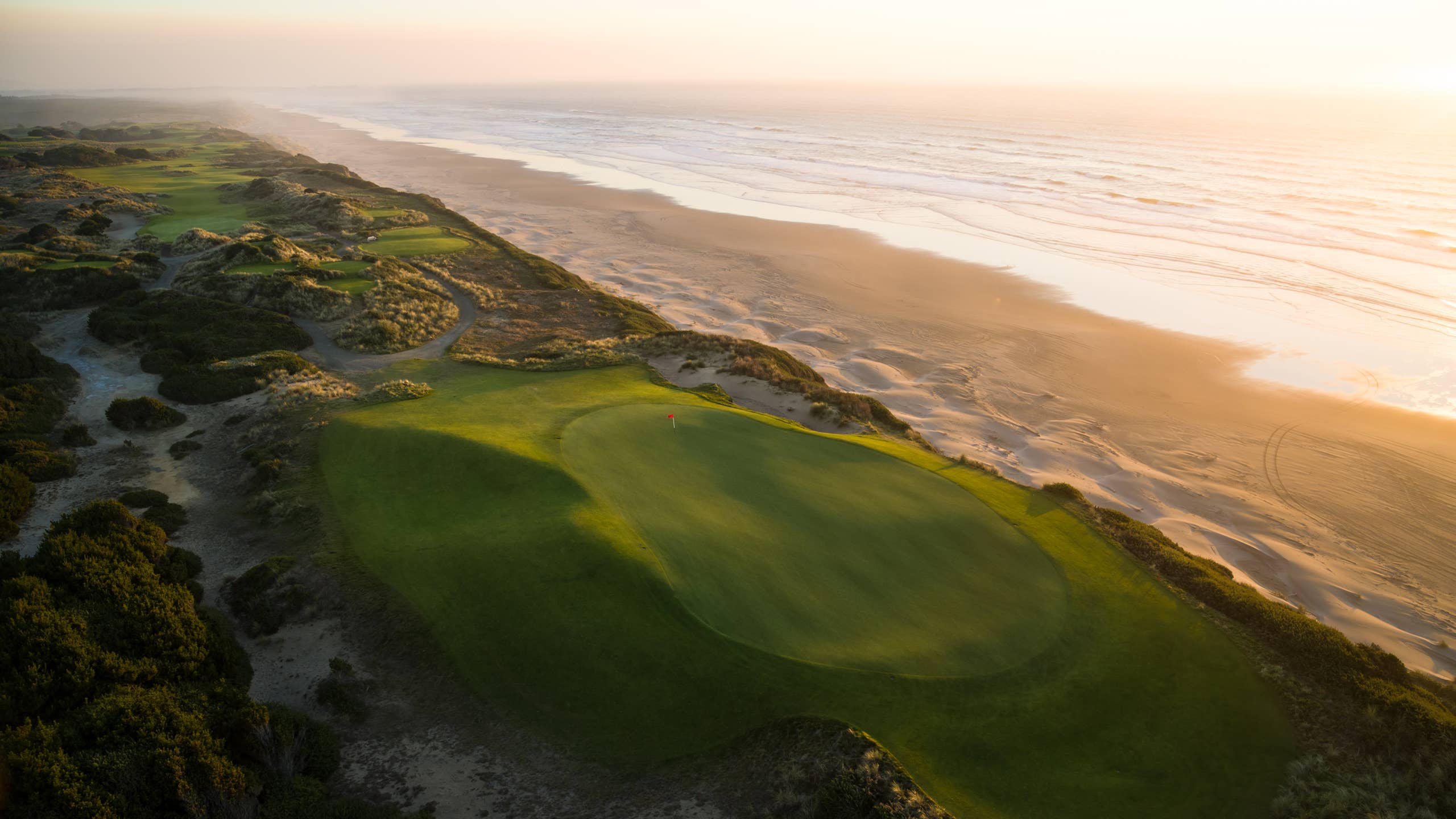 Guide De Golf Bandon Dunes – Livret Vert Tour Sherpa – Neuf