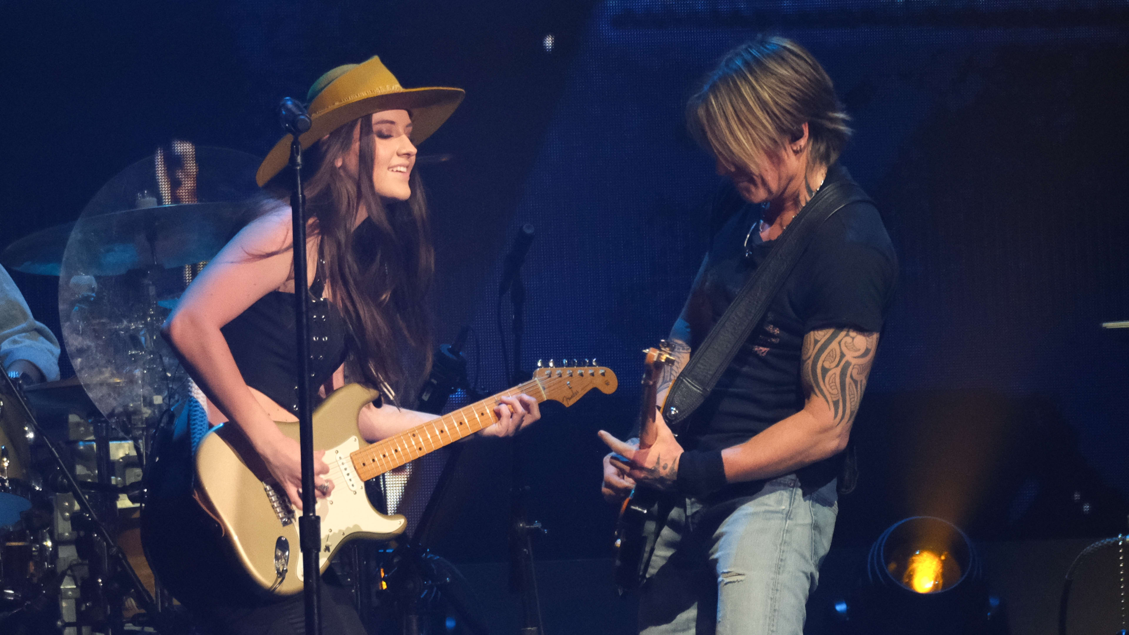 Father of Keith Urban's Guitarist Maggie Baugh Reacts to Romance Rumors -  Men's Journal