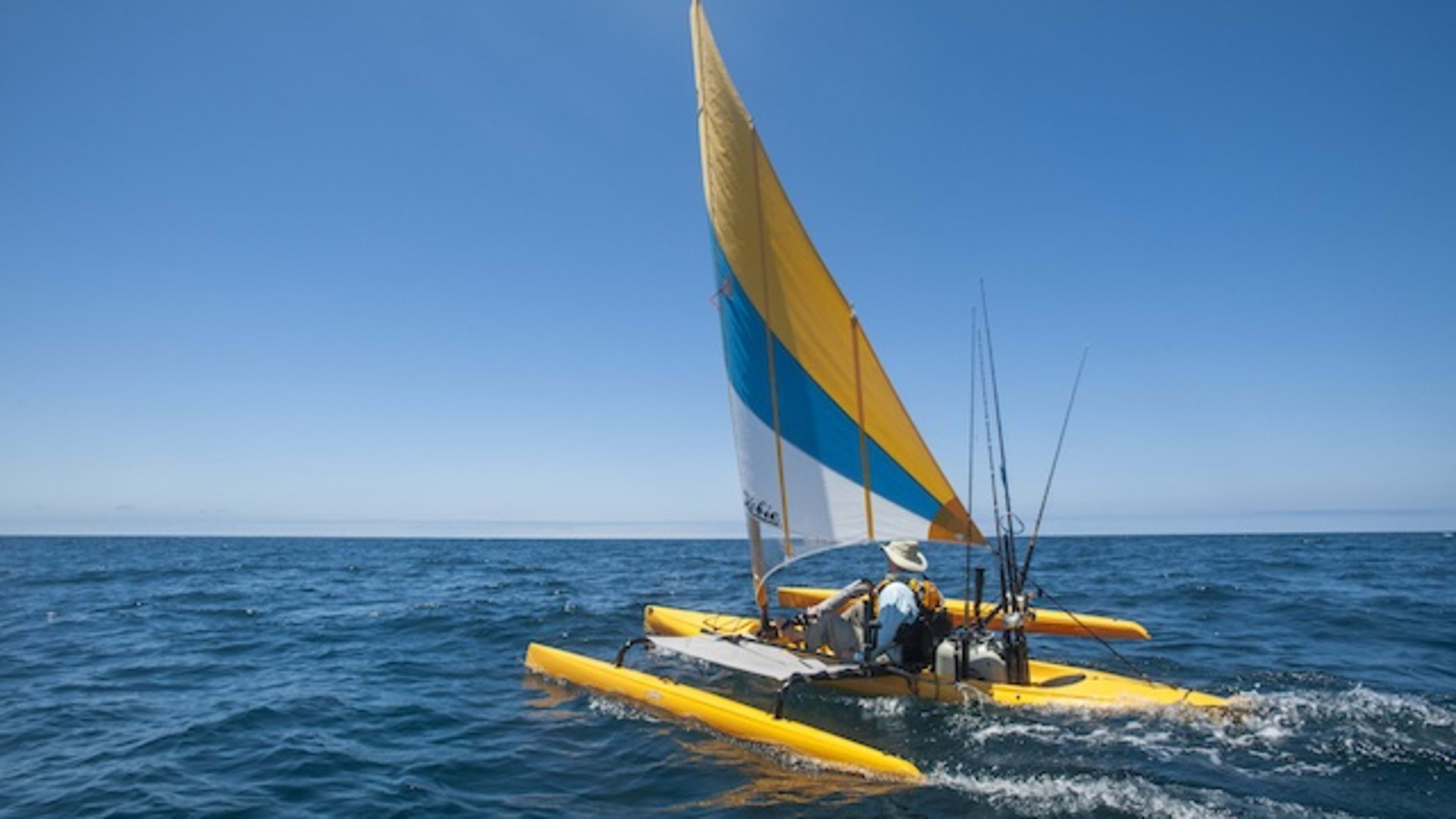 Hobie Adventure Island Sails Towards More Fish - Hobie's Fully