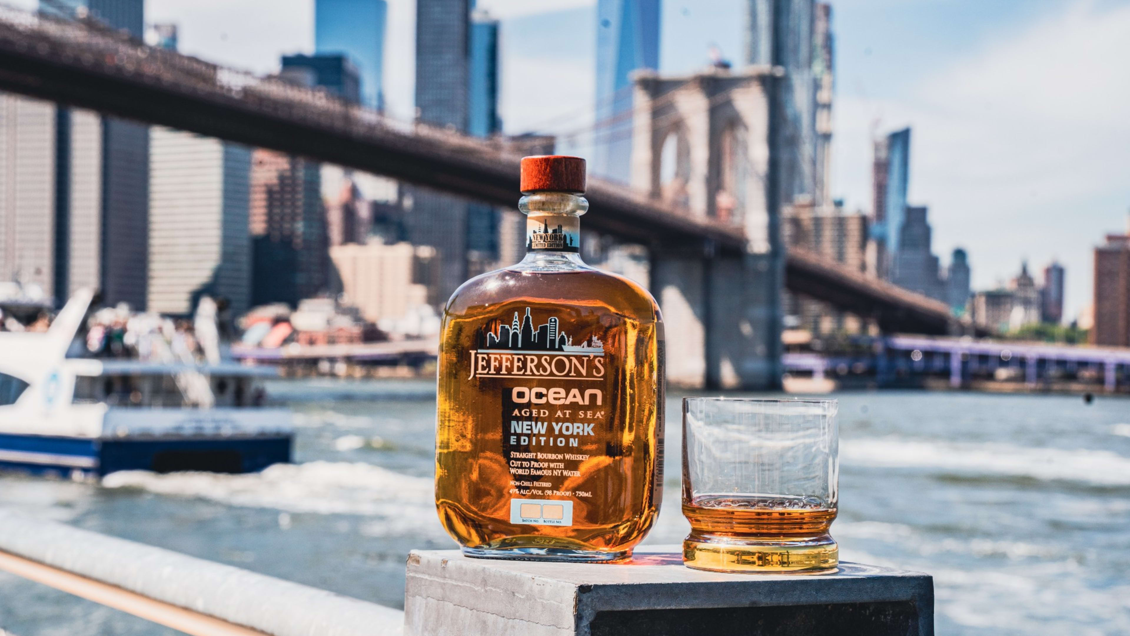 Jefferson's Newest Aged at Sea Bourbon Uses NYC Water