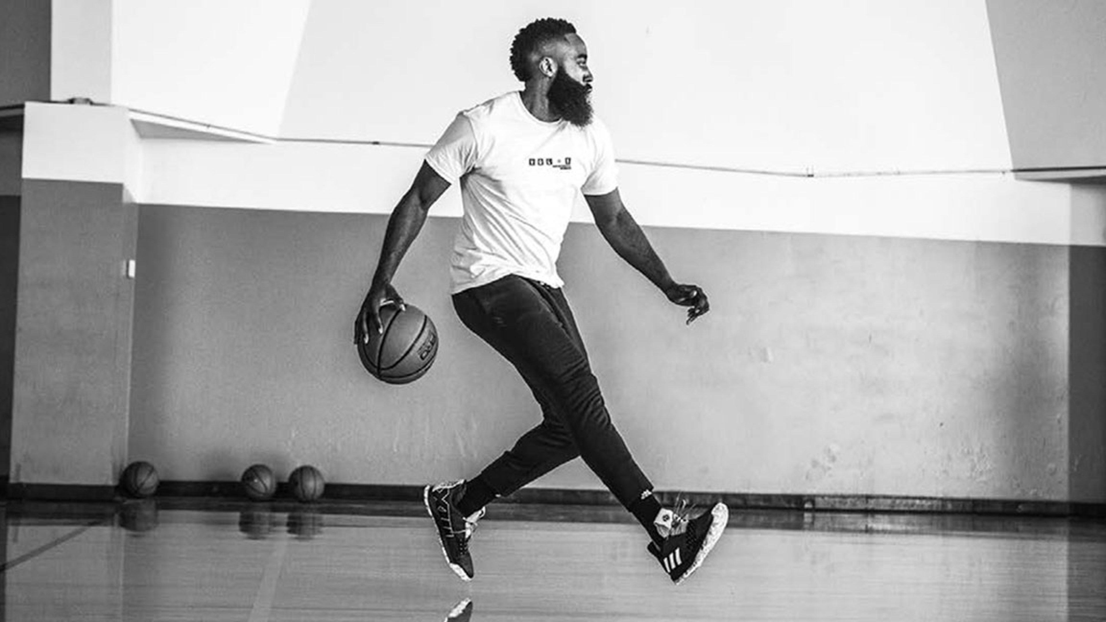 james harden black and white