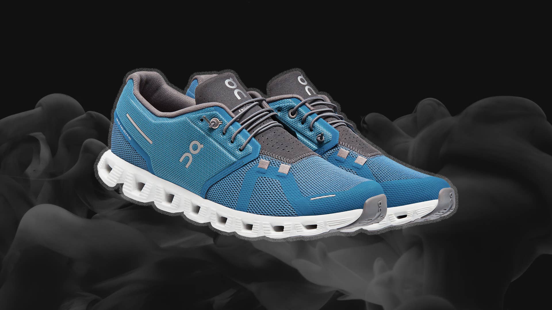 On Cloud 5 Shoes Mens Size 9 Blue Running Athletic Gym Sneakers Walking Amazon.com | Cloud 5 Combo | Road Running main image 4
