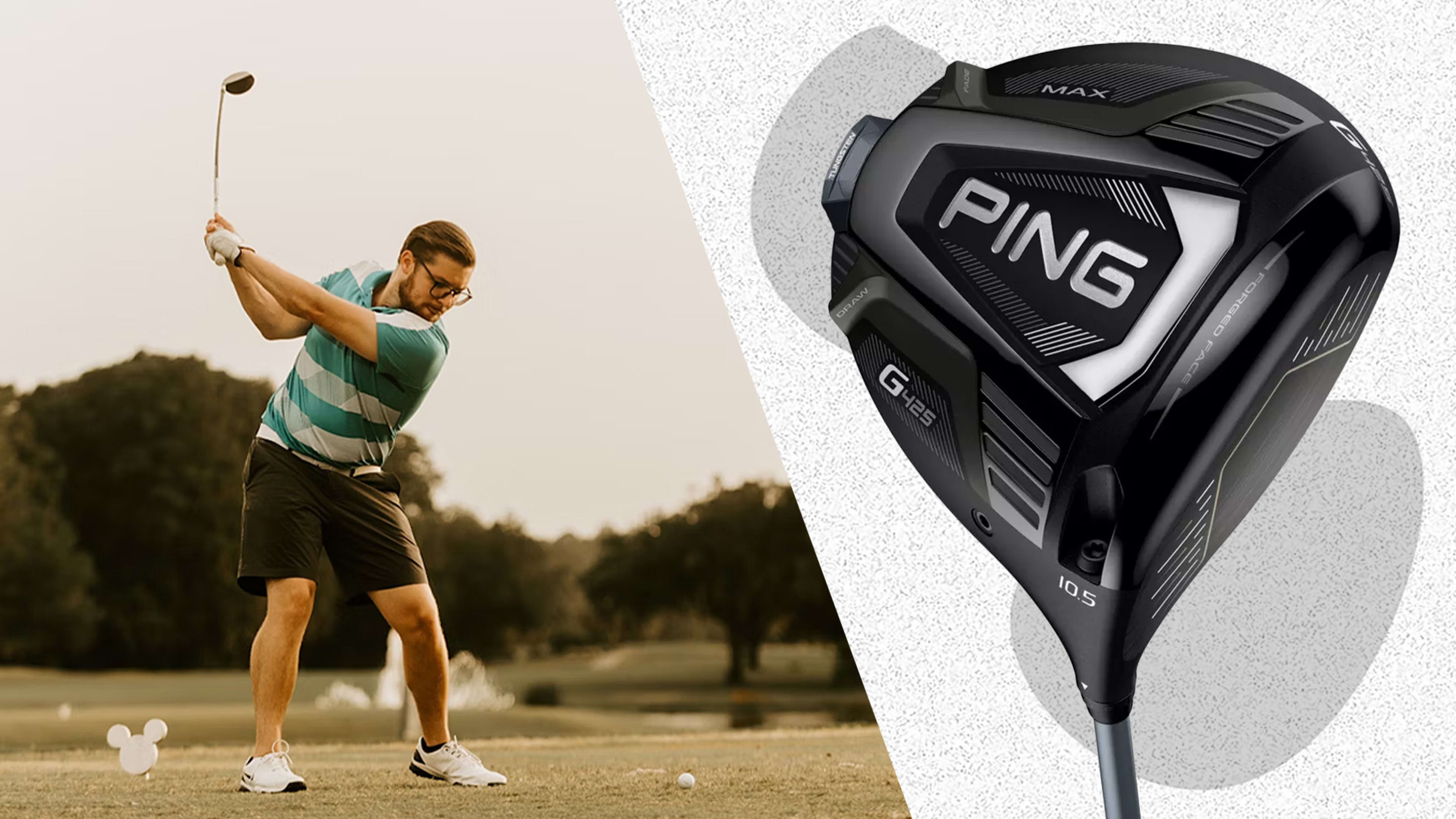 PING - PING G425MAX ドライバー TOUR AD HD 6S G425 MAX ドライバー PING TOUR 173-55／65／75 ARCCOS GP装着