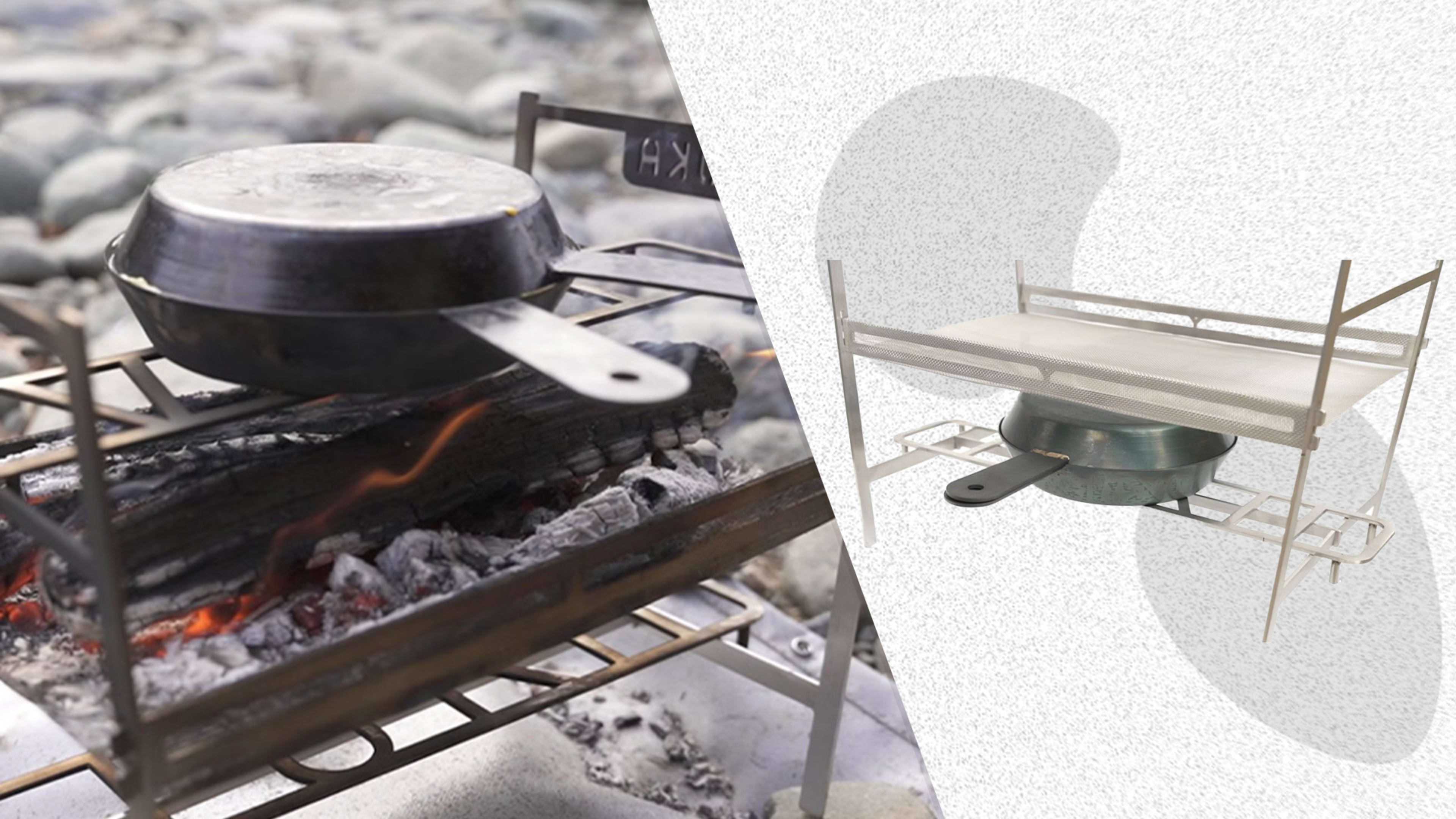 Danner - 【DANNER×YOKA】COOKING FIRE PIT YOKA Cooking Fire Pit Light - Steel | Outdoor Cooking