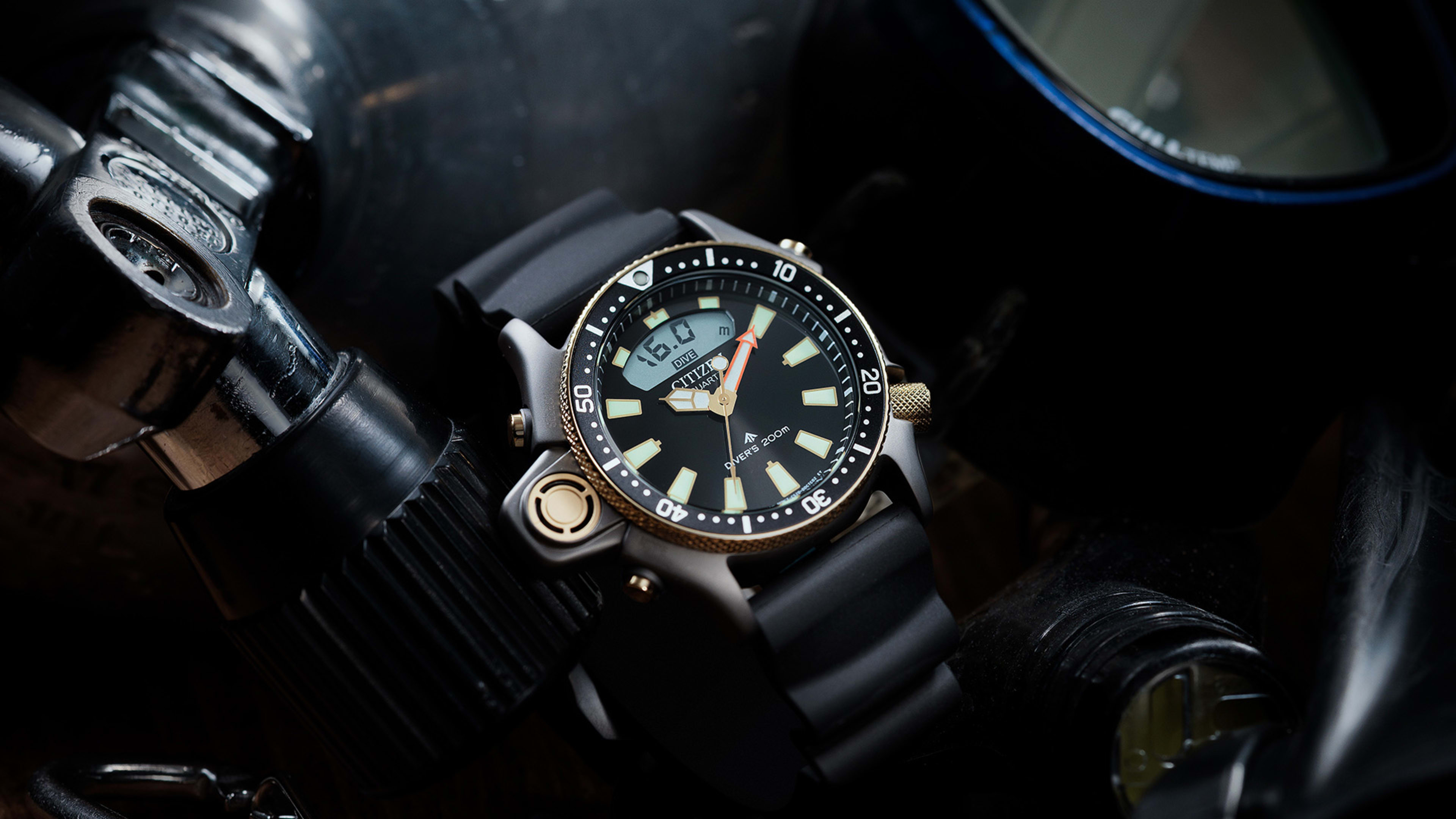 美品 CITIZEN C500 海猿 ダイバーズウォッチ アナデジ アクアランド 美品 CITIZEN C500 海猿 ダイバーズウォッチ アナデジ アクアランド