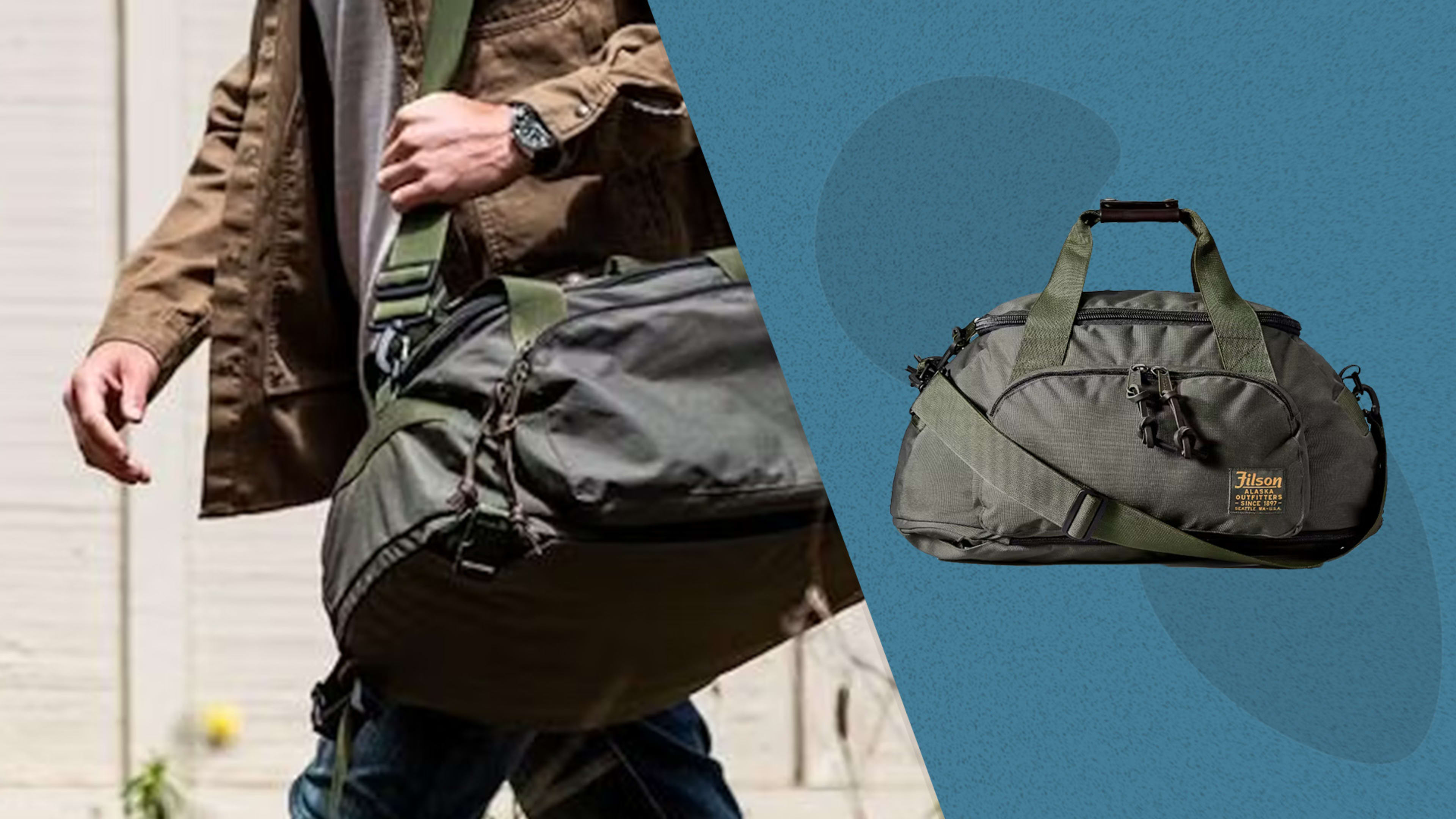 Filson's Duffel Bag-Backpack Hybrid Is a Very Rare 25% Off - Men's