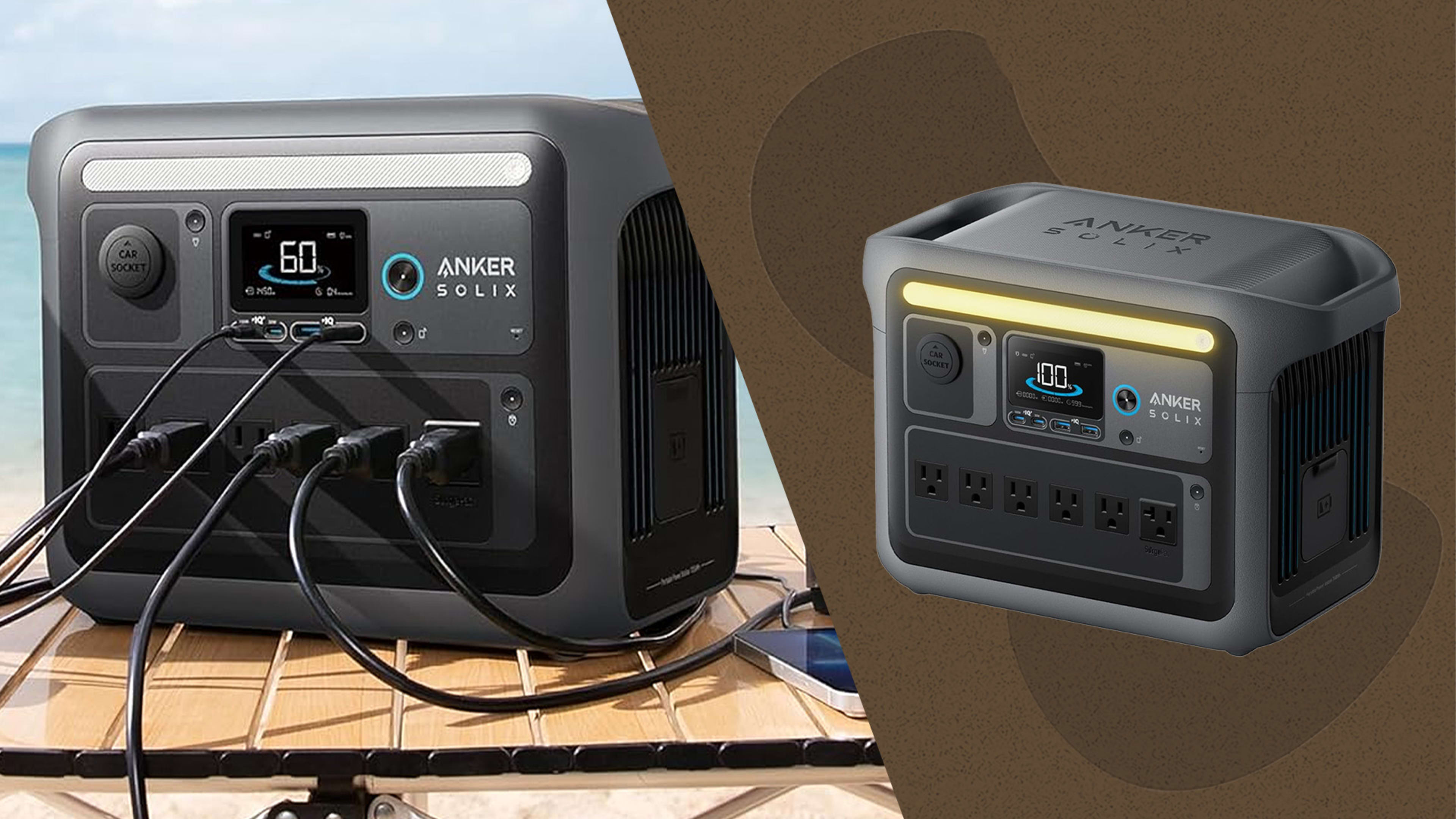 発電機・ポータブル電源 Anker Solix C1000 Portable Power Station Amazon.com : Anker SOLIX C1000 Portable Power Station with