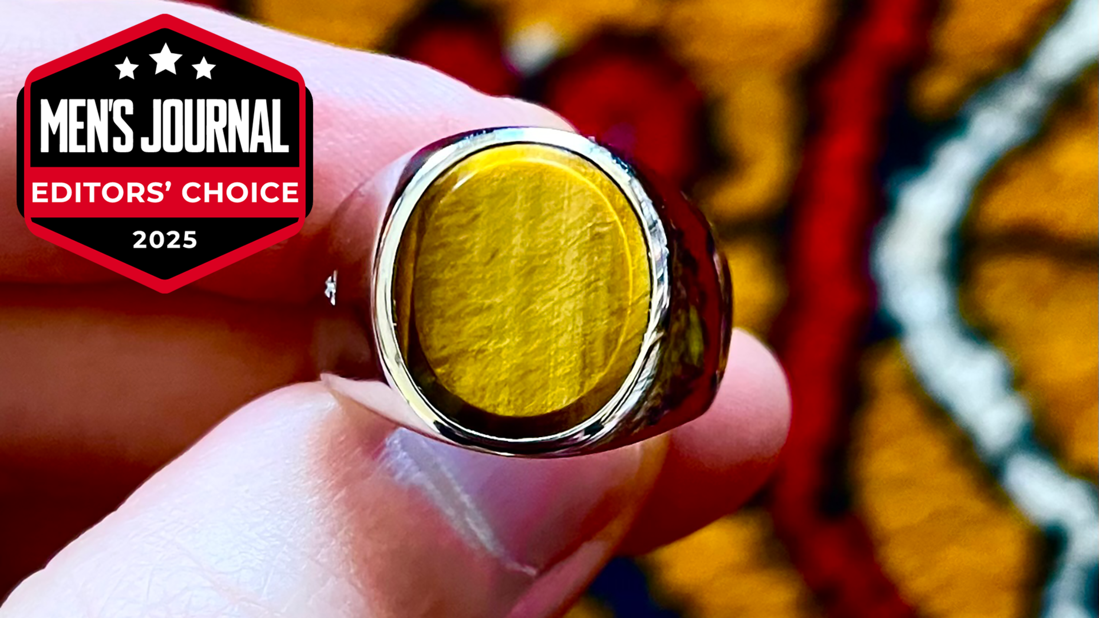 アクセサリー TOM WOOD / Oval Tiger Eye Ring Kim Ring Tiger Eye - Tom Wood Project Official Online Store