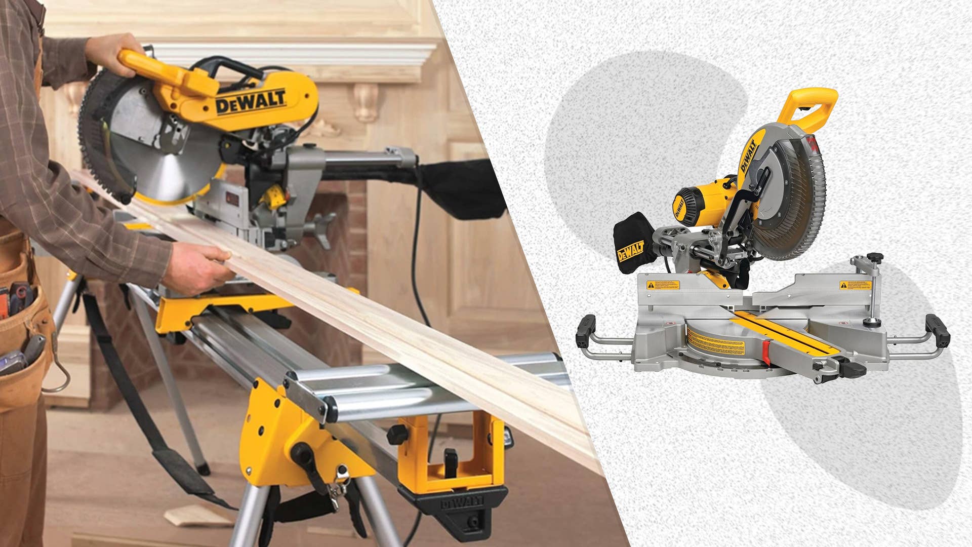 DeWalt's 'Accurate' Double Bevel Miter Saw Is Now $170 Off - Men's Journal