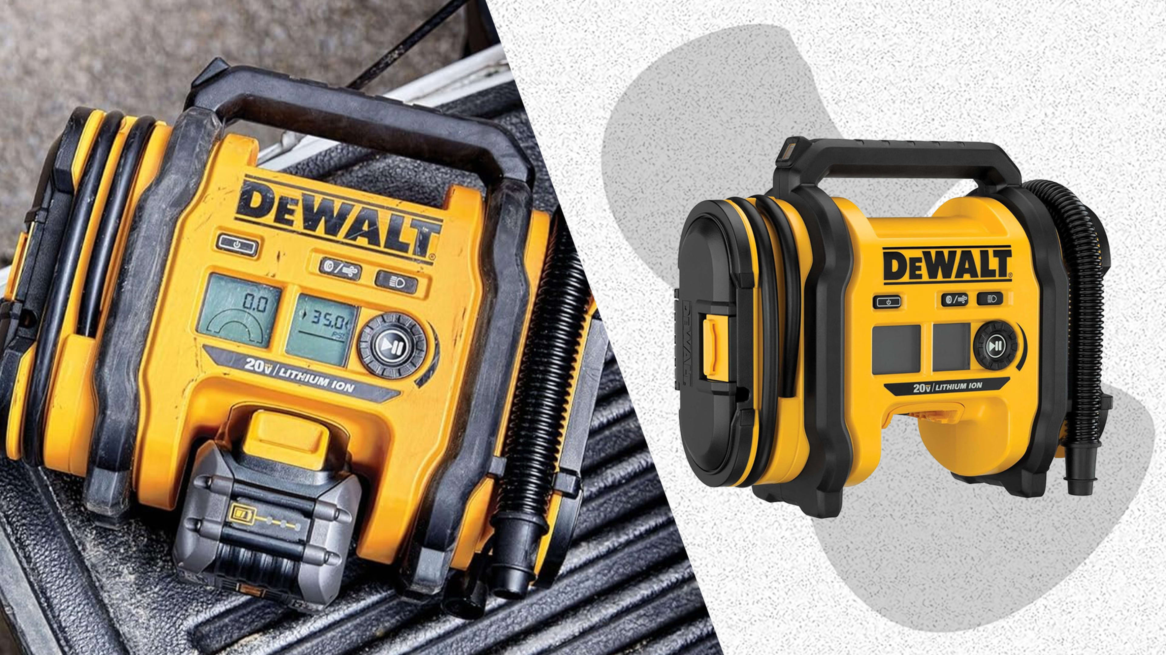 DeWalt's 20V Portable Air Compressor Is 40% Off on Amazon - Men's Journal
