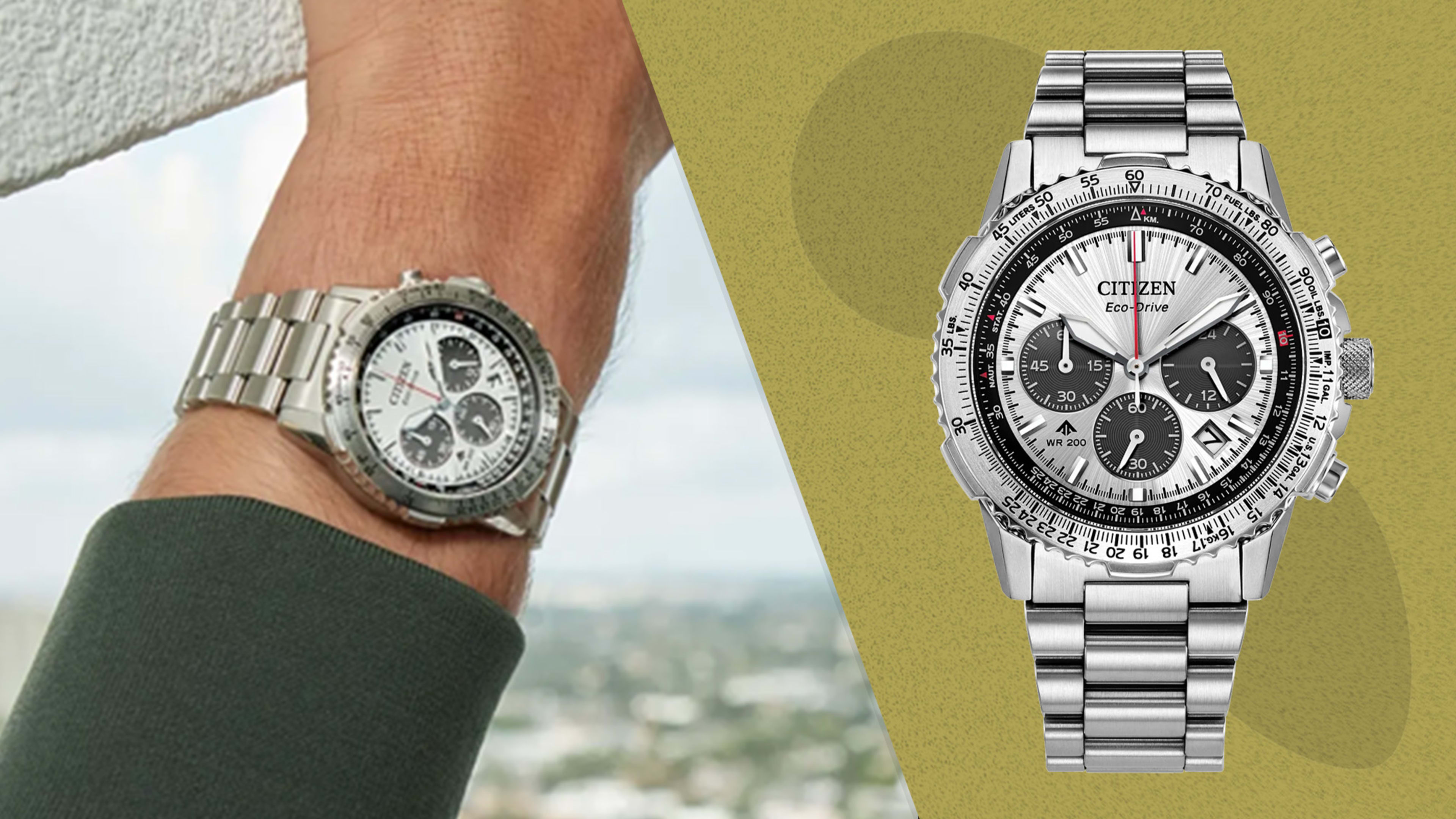 Citizen's Promaster Navihawk Chronograph Watch Is 25% Off