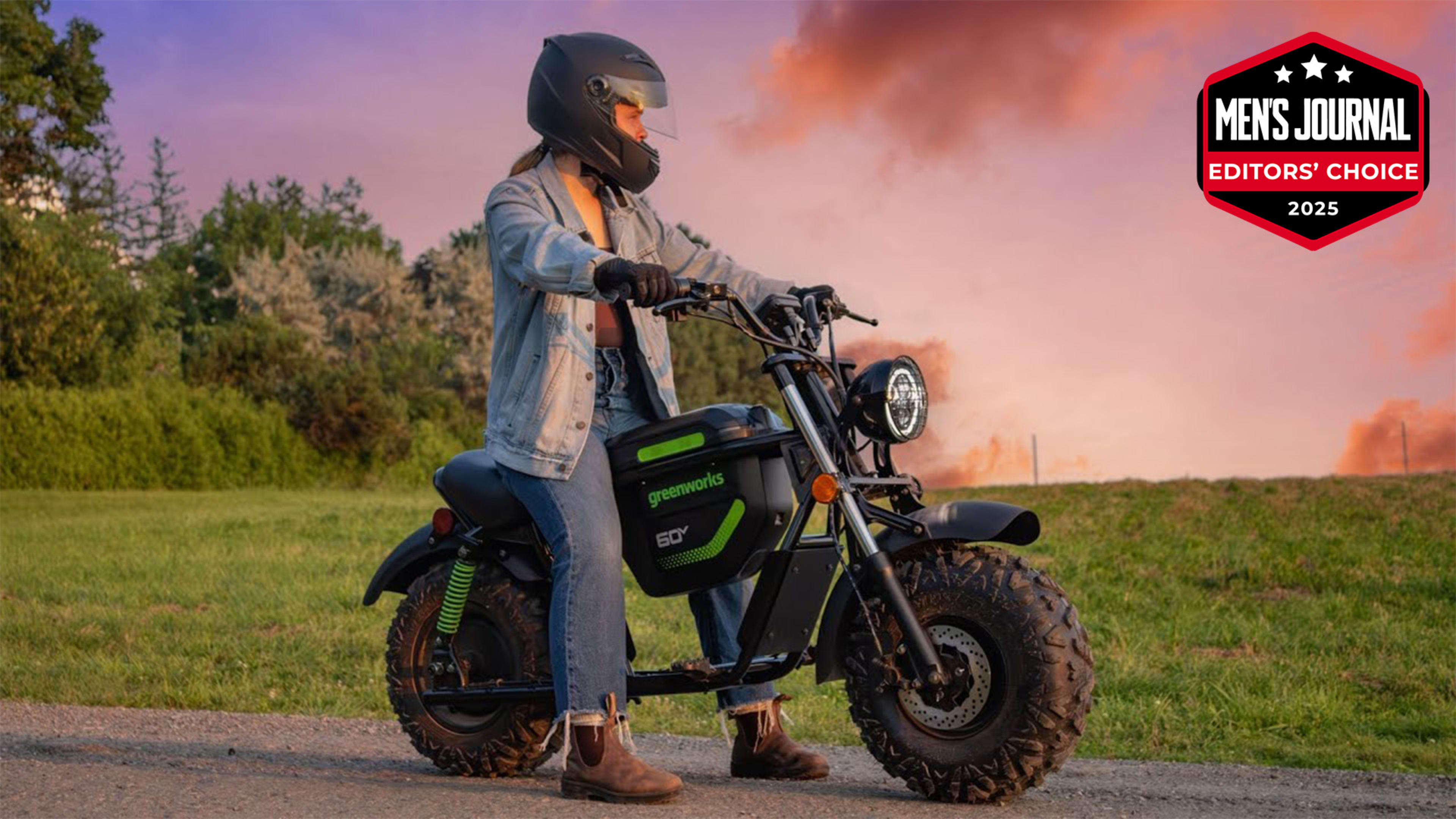 Greenworks Stealth Series Electric Minibike, Tested and Reviewed - Men's  Journal, image size:3840x2160