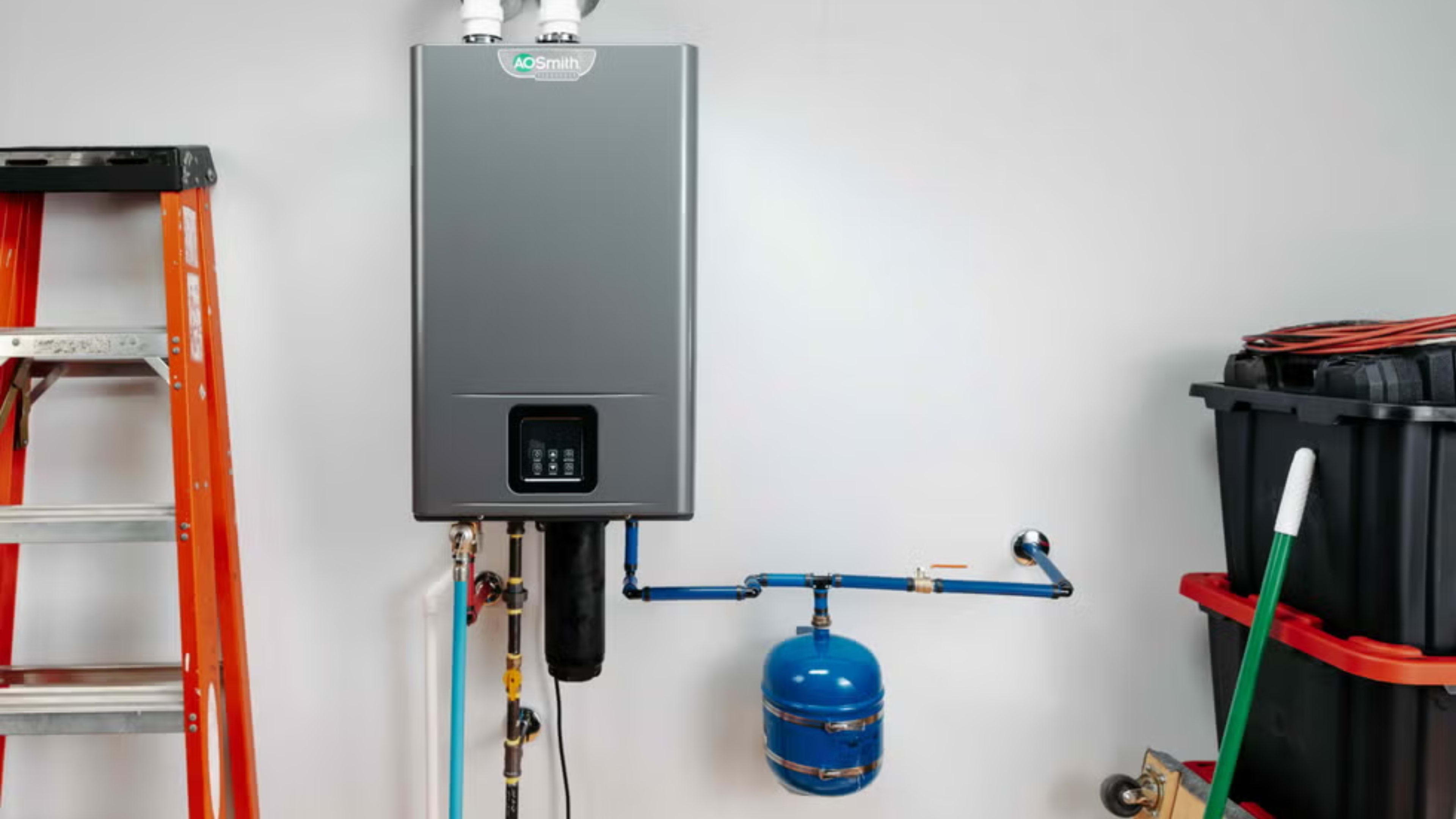 Tankless Water Heater Upgrade for Cleaner Water and More Space - Men's