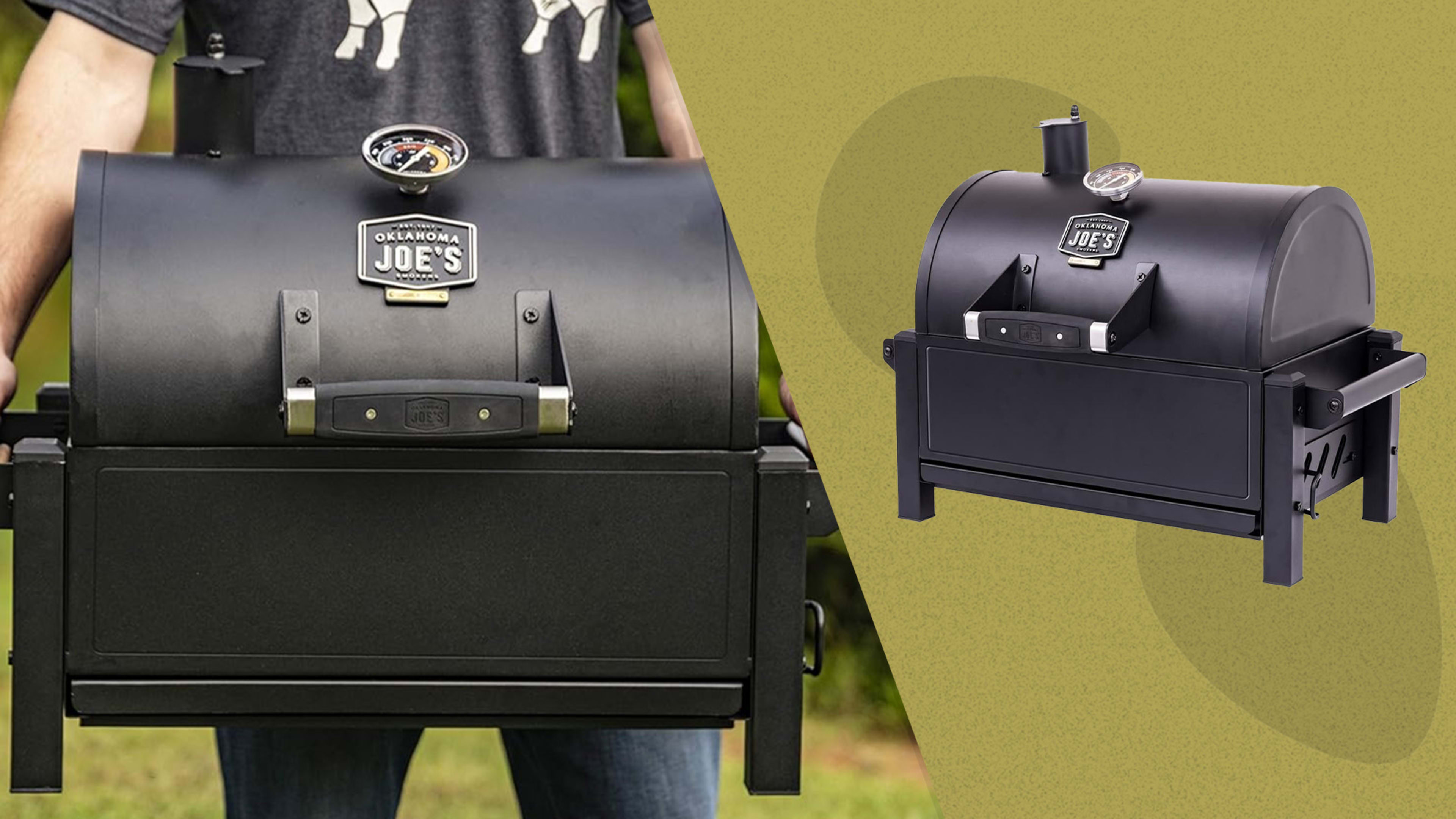 Oklahoma Joe's Portable Grill Is Now Under $150 on Amazon - Men's