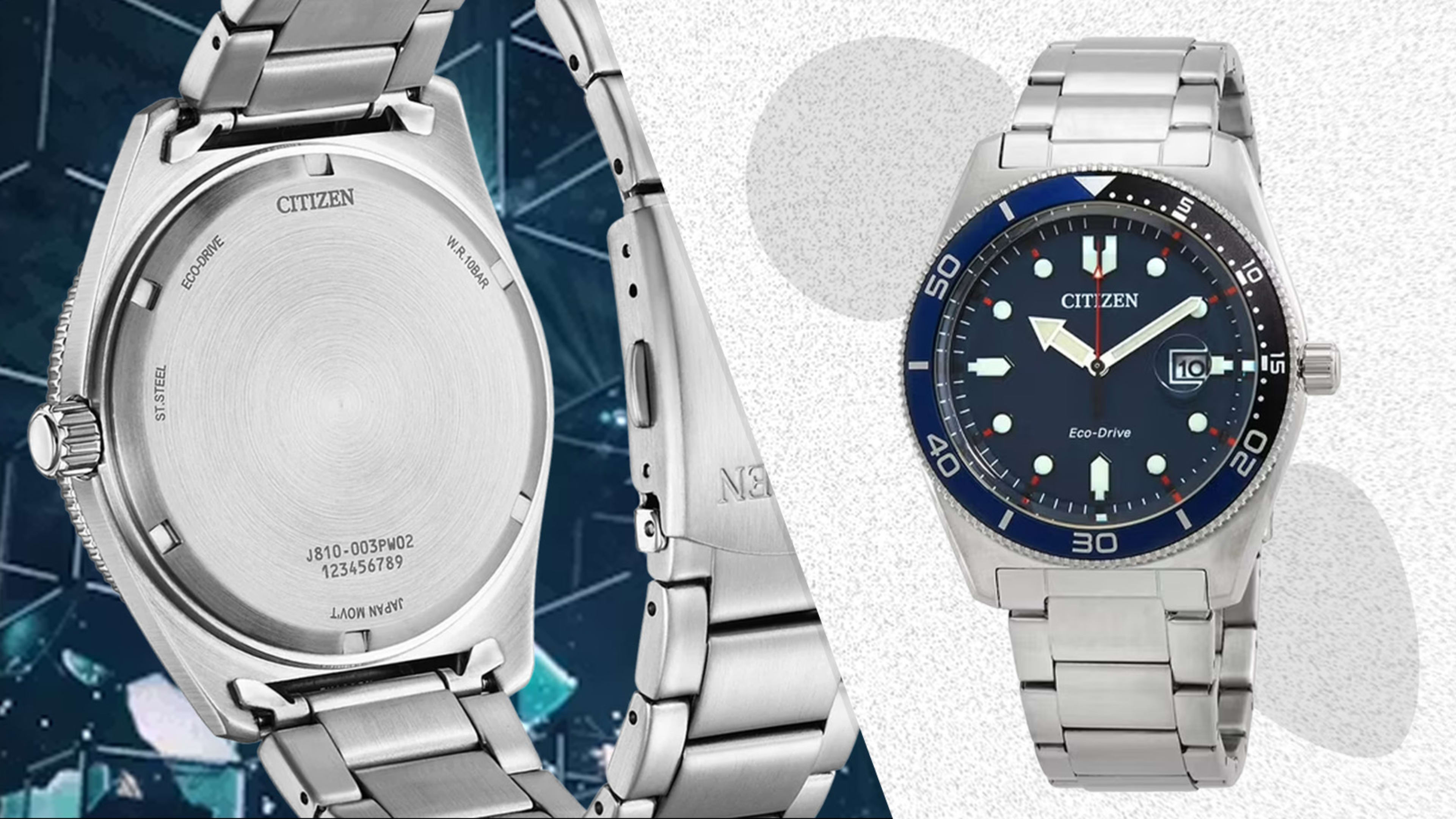 This Citizen Eco-Drive Dive Watch Is $230 Off at Walmart - Men's