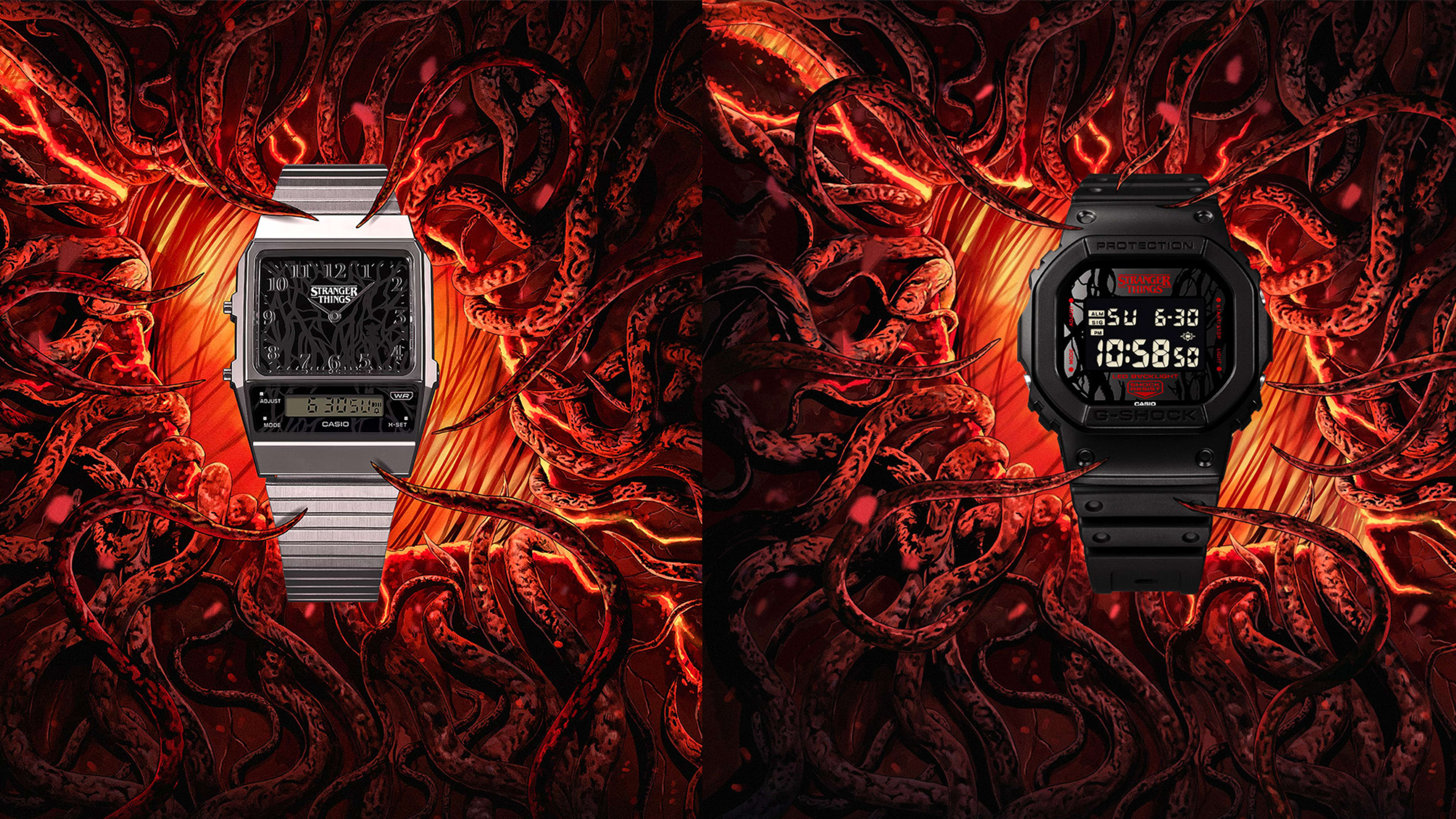 Casio Unveils 'Stranger Things' Watches With Easter Eggs - Men's