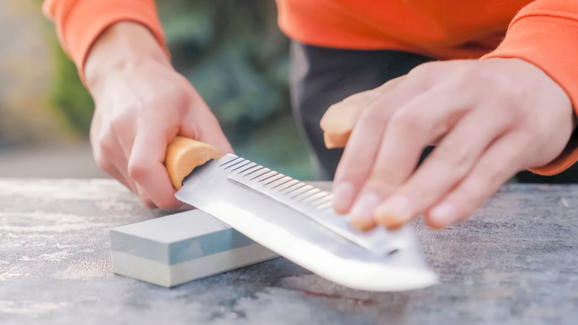 How to Use a Whetstone to Sharpen Kitchen Knives Properly - Men's Journal