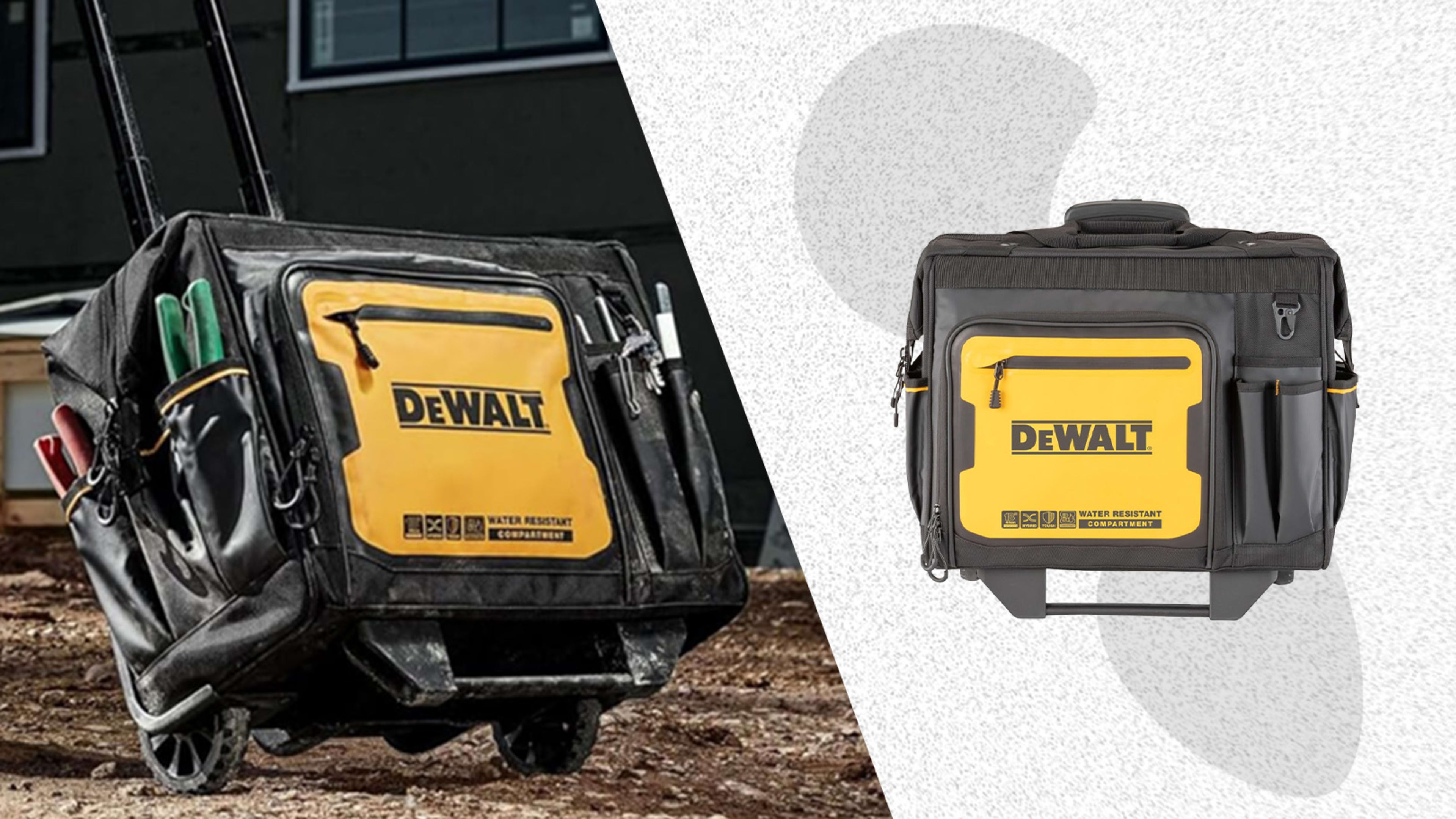 DeWalt's Tough 18-Inch Rolling Tool Bag Is $40 Off on Amazon