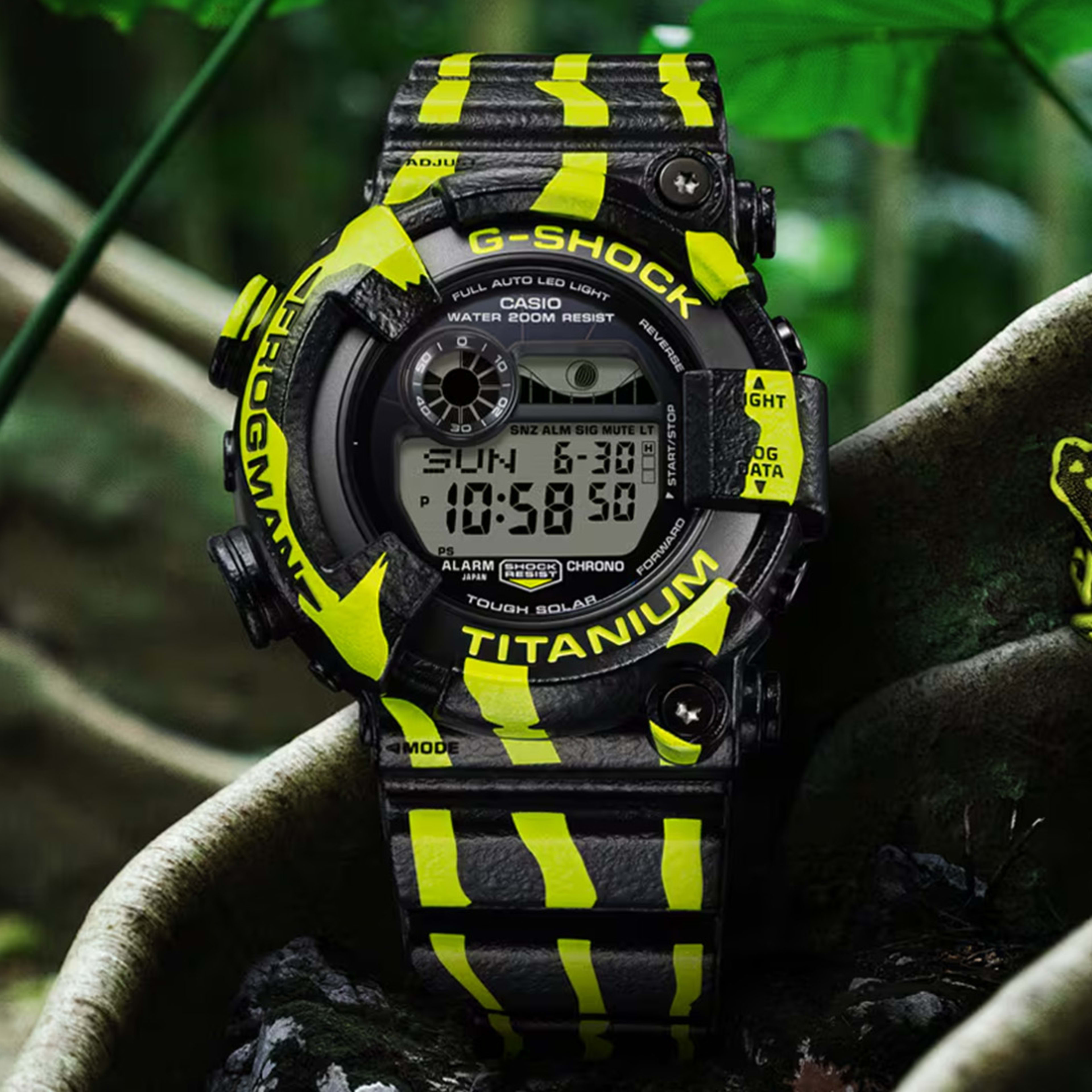 G-Shock's New Frogman Is Inspired by a Poison Dart Frog - Men's